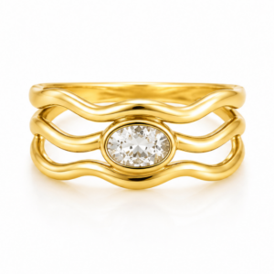 The Secret Adjustable Gold Ring